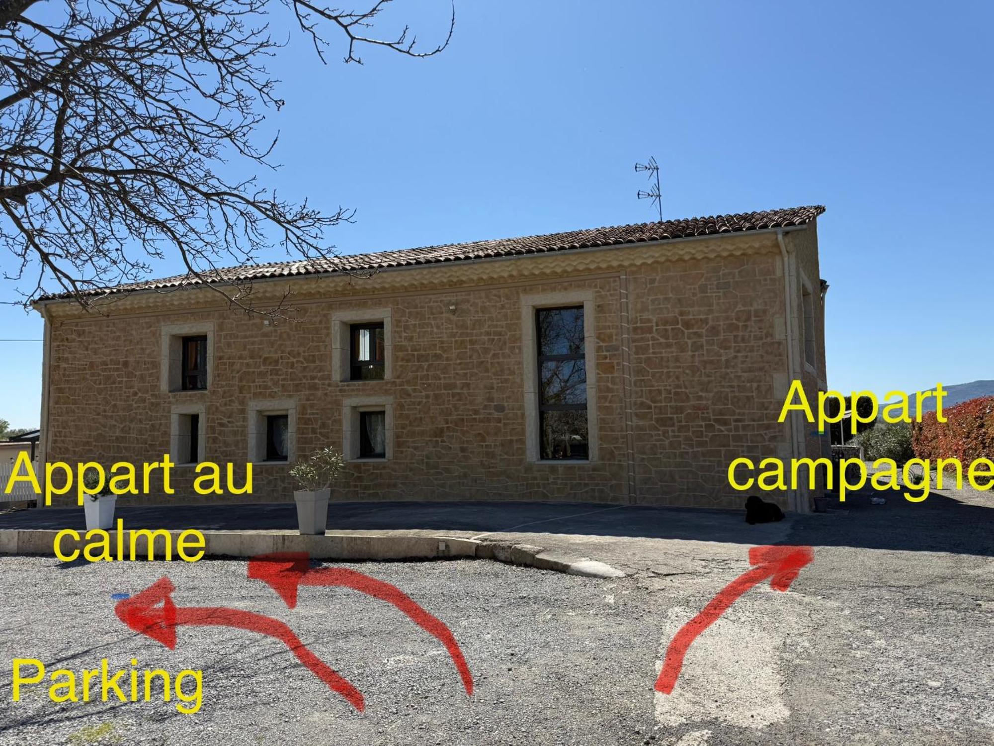 Au Calme, Confortable Avec Terrasse Le Pouzin Luaran gambar
